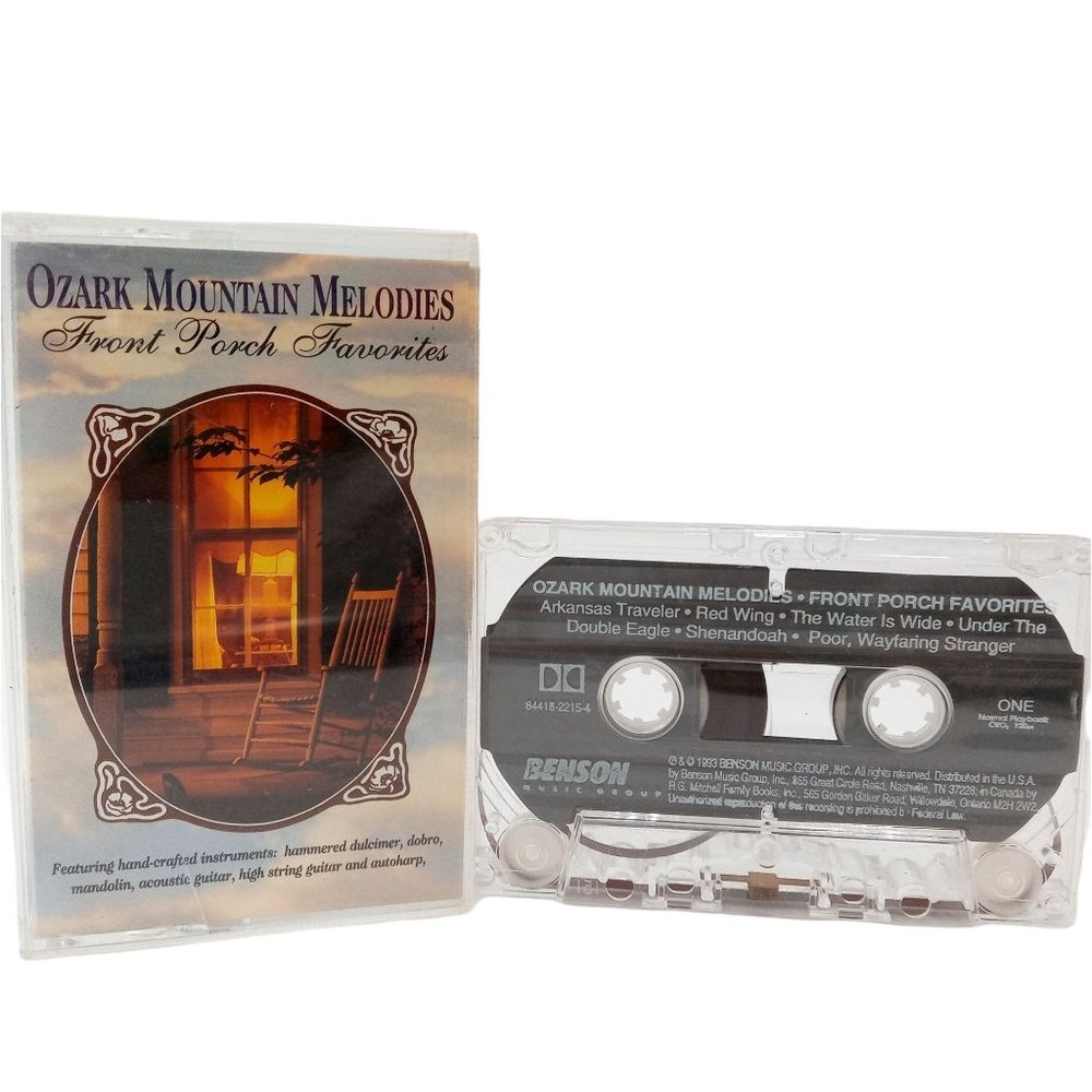 Ozark Mountain Melodies Cassette Tape Front Porch Favorites Will The Circle Be U